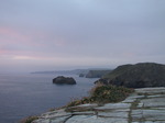 SX07029 Dusk at cliffs Barras Nose, Tintagel, Cornwall.jpg